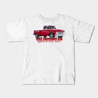 1962 Chevrolet C10 Stepside Pickup Truck Kids T-Shirt